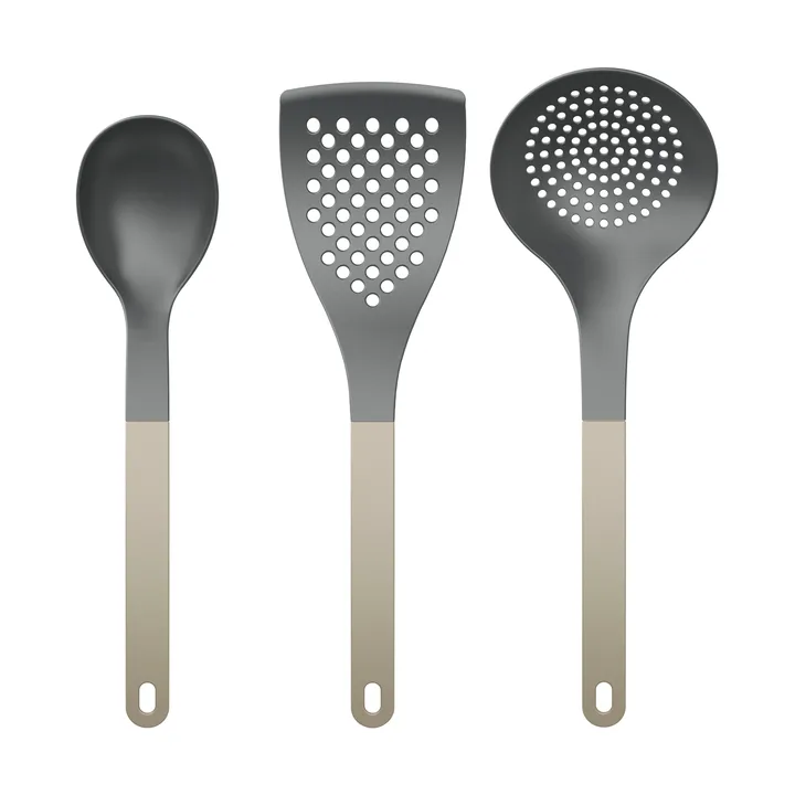Optima kitchen utensils 2 3 pieces - Humus nylon - Rosti