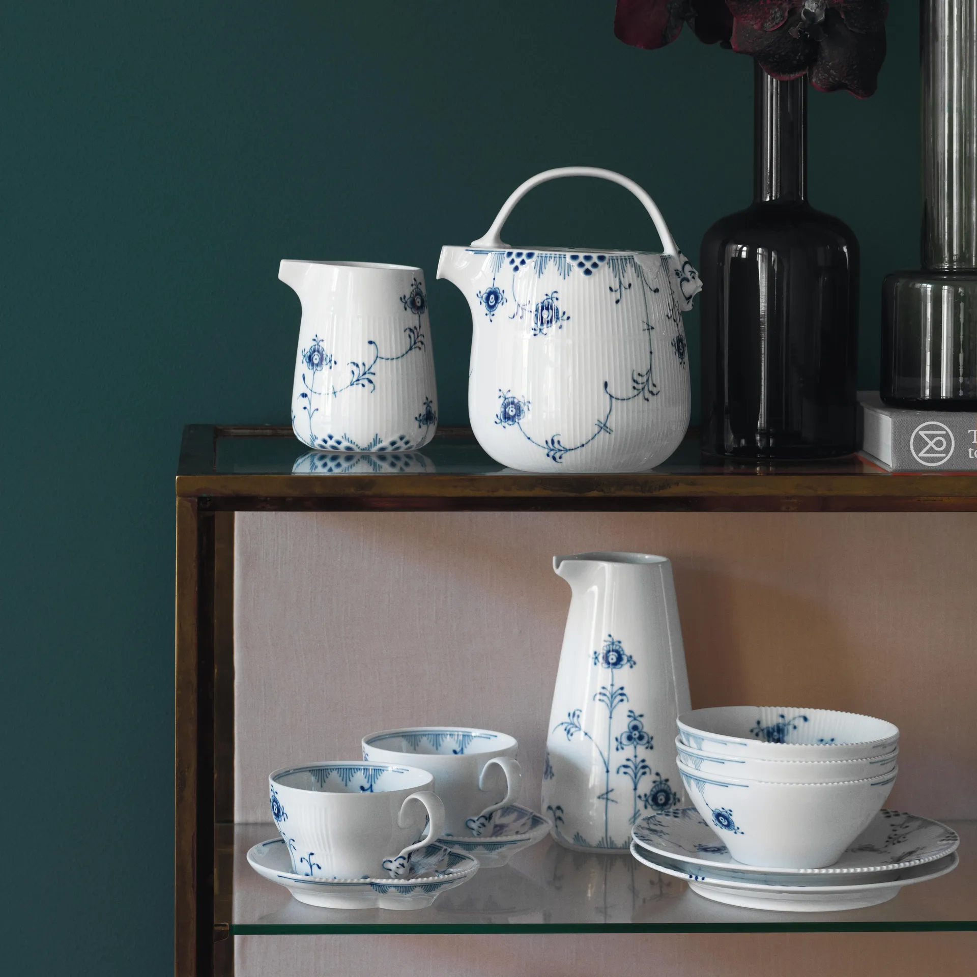 Blue Elements cup and saucer 26 cl, 26 cl Royal Copenhagen