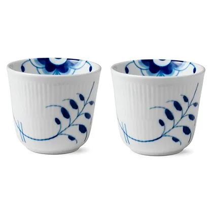 Blue Fluted Mega thermo mug 2-pack, 26 cl Royal Copenhagen