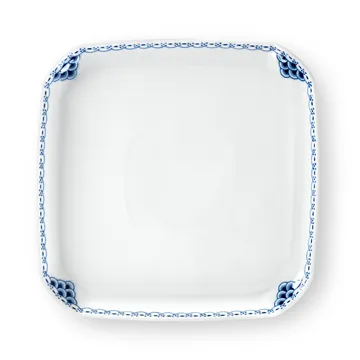 Princess square plate - Ø21 cm - Royal Copenhagen
