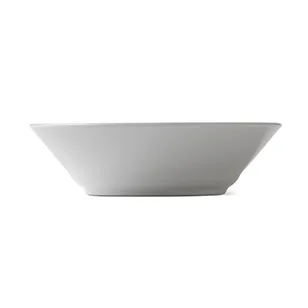 White Fluted deep plate 2, Ø 17 cm Royal Copenhagen