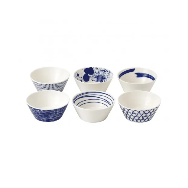 Pacific bowl blue 6 pieces, 11 cm Royal Doulton