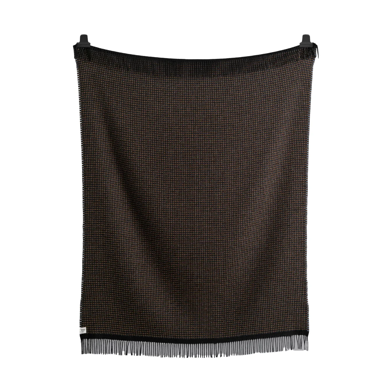 Lofoten throw 150x210 cm, Blue-mule Røros Tweed