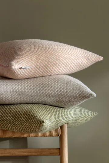 Mello pillow 50x50 cm - Leaf green - Røros Tweed
