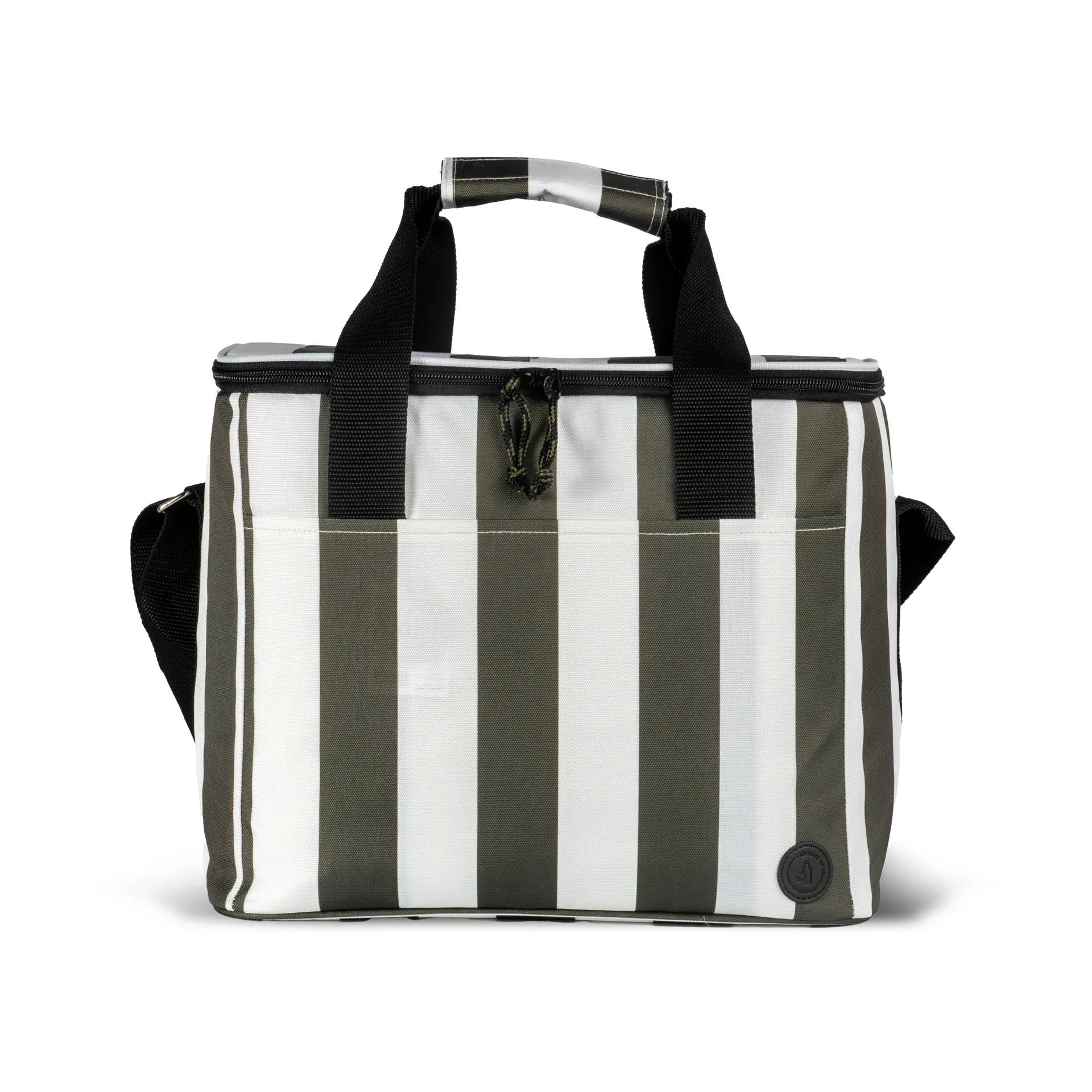 City Cooler Bag Large 20 L, Green-white Sagaform