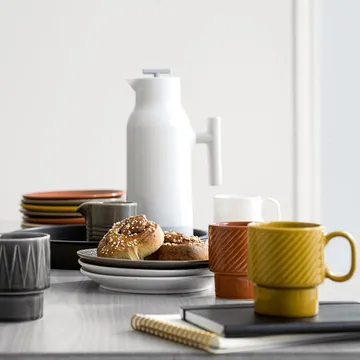Coffe & More coffee mug - terracotta - Sagaform