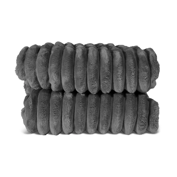 Esther fleece throw - Grey - Sagaform