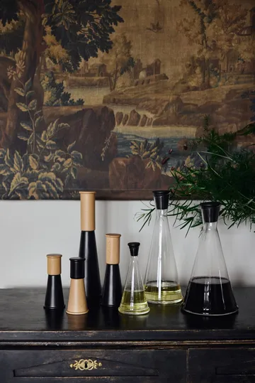Gurken oil/vinegar carafe - Clear-black, 25 cl - Sagaform