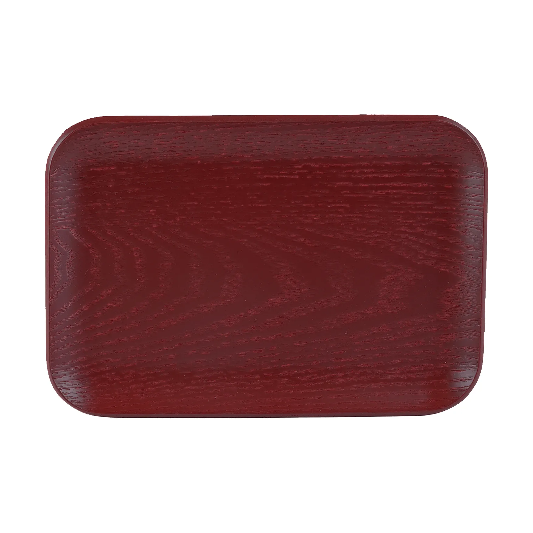 Hanna plate, Wine red Sagaform
