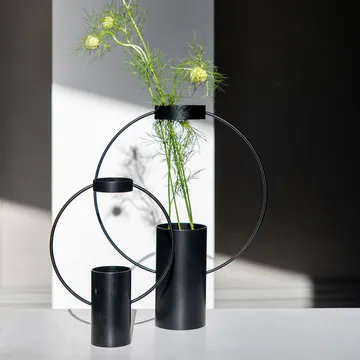 Moon vase 30 cm - black - Sagaform
