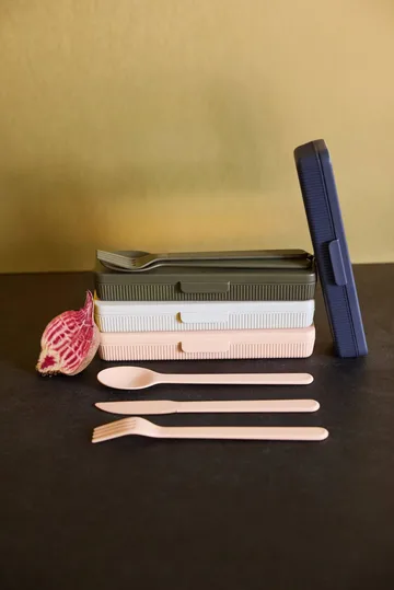 Tina cutlery set - Pink Pantone 489C - Sagaform