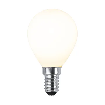 Lit dimmable light bulb E14 250lm LED filament - Opal, 3000K - Scandi Essentials