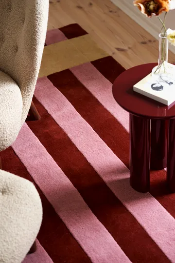Aisles wool carpet - Red, 200x300 cm - Scandi Living