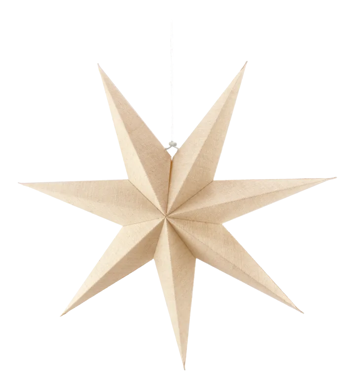 Bare advent star nature - 60 cm - Scandi Living