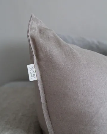 Calm pillow case linen 50x50 cm - Sand - Scandi Living