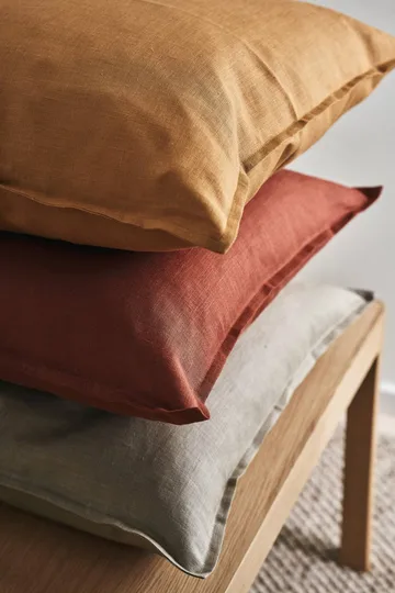 Calm pillow case linen 50x50 cm - Sand - Scandi Living