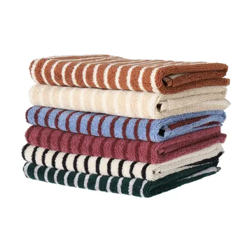 Drift bath mat 50x70cm - Brown-white - Scandi Living