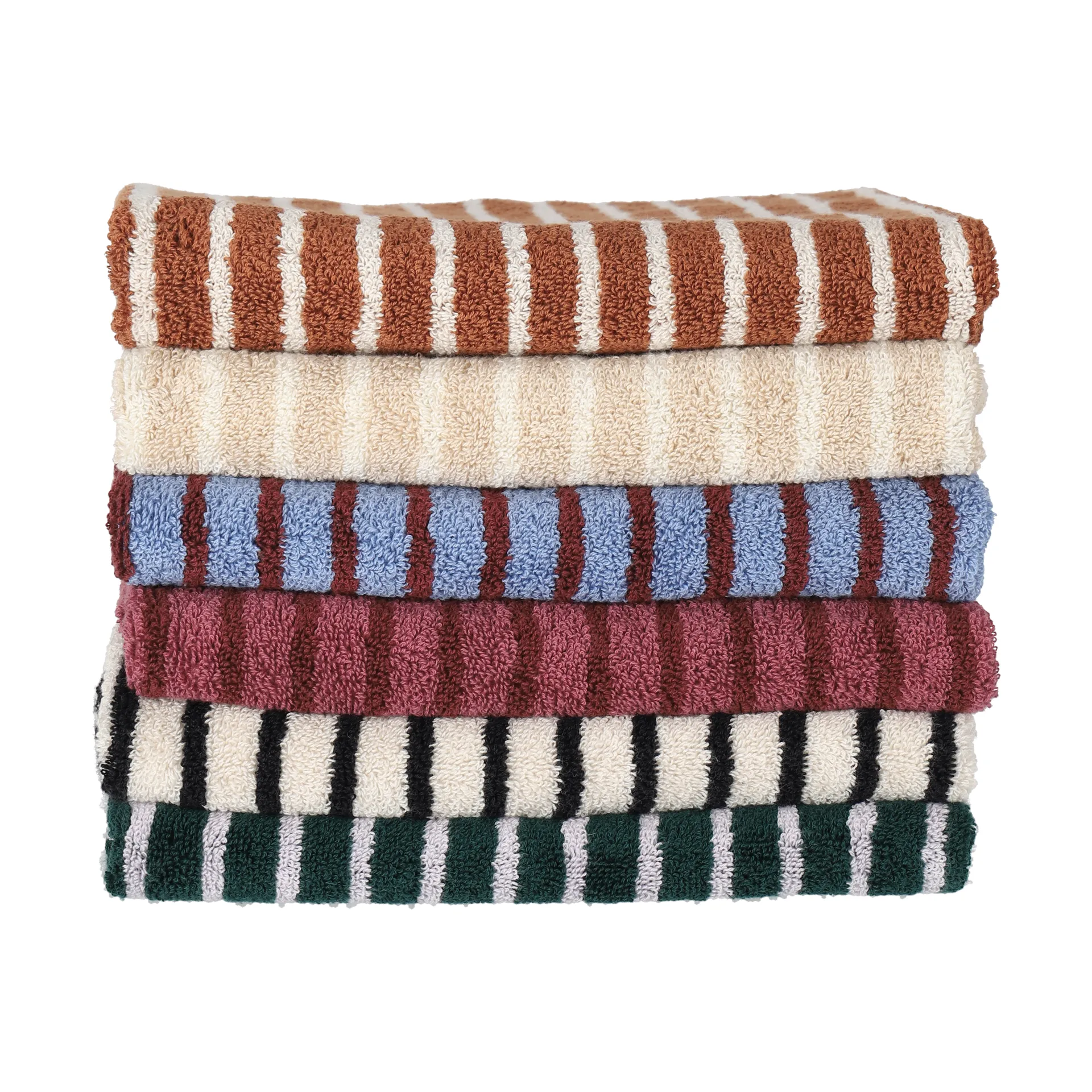 Drift bath towel 70x140 cm, Brown-white Scandi Living