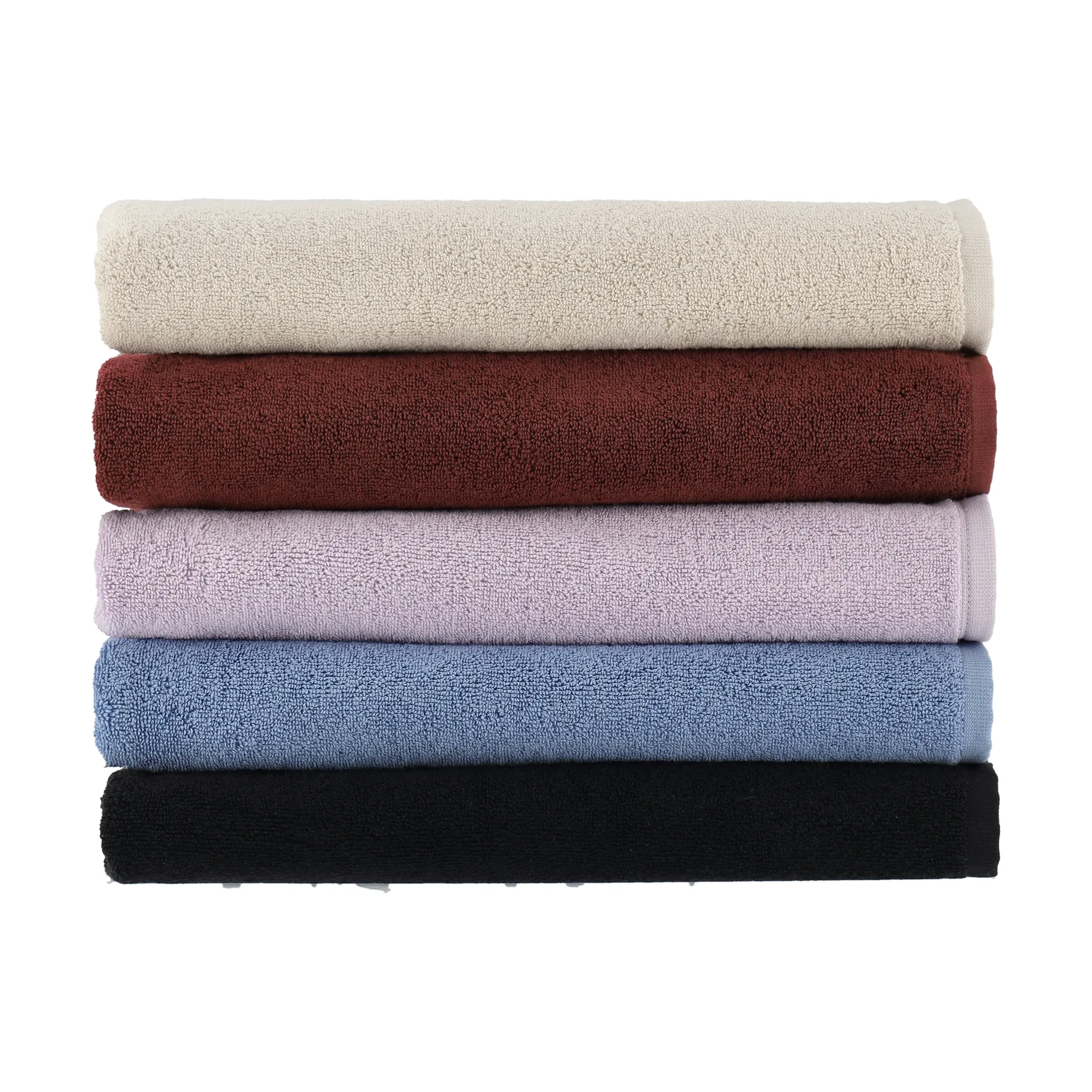 Drift towel set 4 pieces - Purple Scandi Living