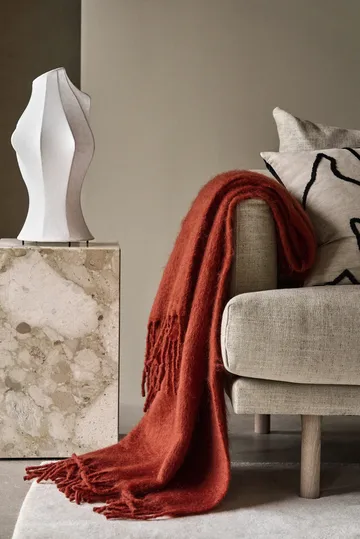 Dune mohair throw 130x170 cm - Sienna - Scandi Living