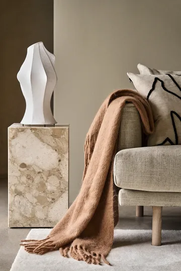 Dune mohair throw 130x170 cm - Wheat - Scandi Living