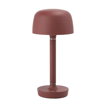 Halo portable table lamp 25,5 cm - Burgundy - Scandi Living
