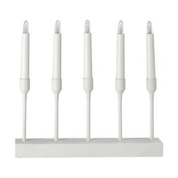 Kindle portable advent candlestick 30 cm - White - Scandi Living