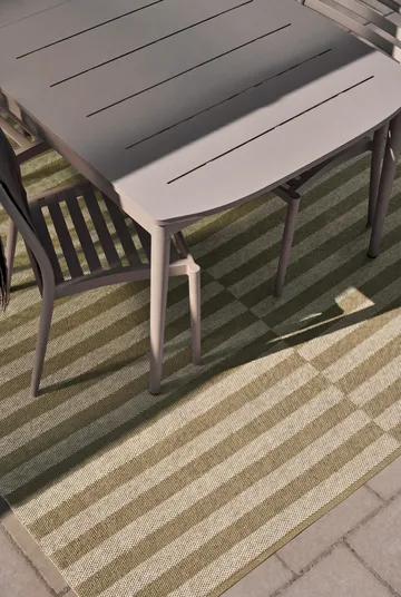 Path rug - Olive green, 150x200 cm - Scandi Living