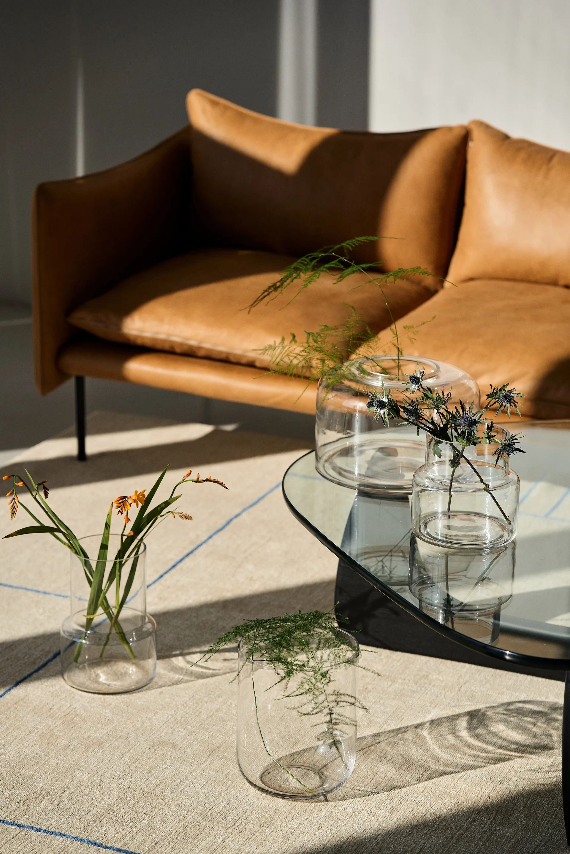 Posy vase Ø18x26 cm, Clear Scandi Living
