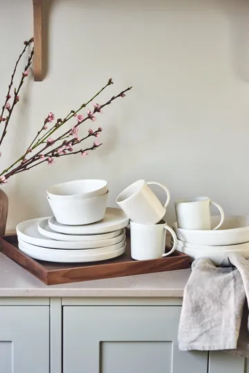 Sandsbro pasta plate - Off white, Ø23 cm - Scandi Living
