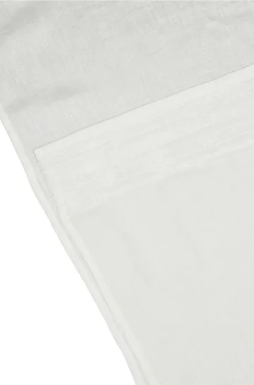 Serenity curtain with multiband 129x250 cm - White - Scandi Living