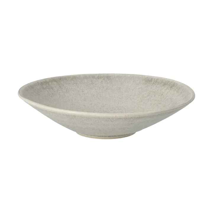 Terra pasta plate - Beige stoneware, Ø22,5 cm - Scandi Living
