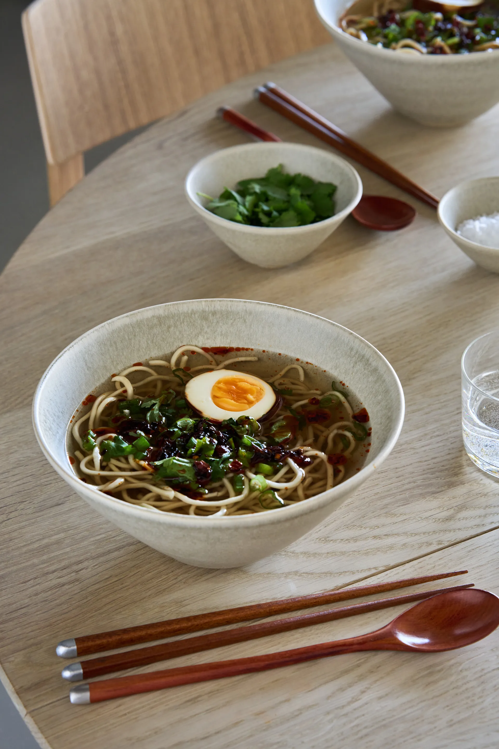 Terra ramen bowl, Beige stoneware, Ø20 cm Scandi Living