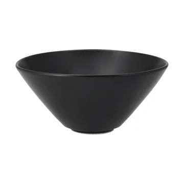 Terra ramen bowl - Black stoneware, Ø20 cm - Scandi Living