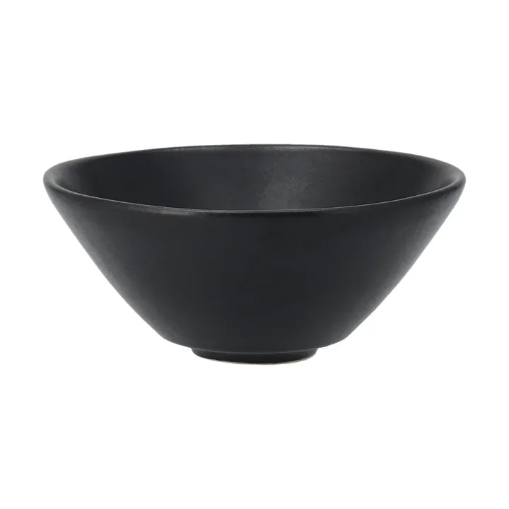 Terra serving bowl - Black stoneware, Ø9,5 cm - Scandi Living