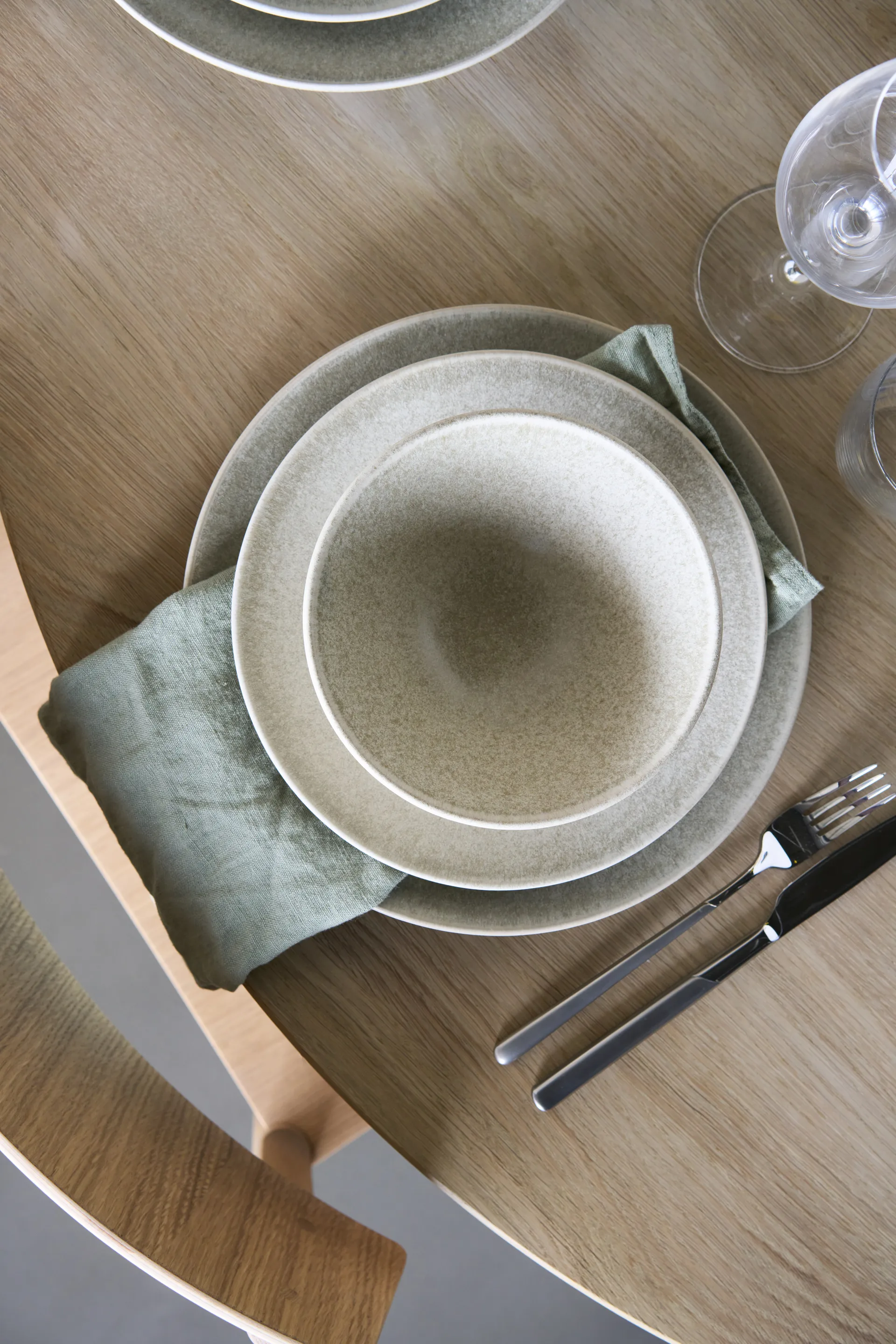 Terra soup bowl, Beige stoneware, Ø16 cm Scandi Living