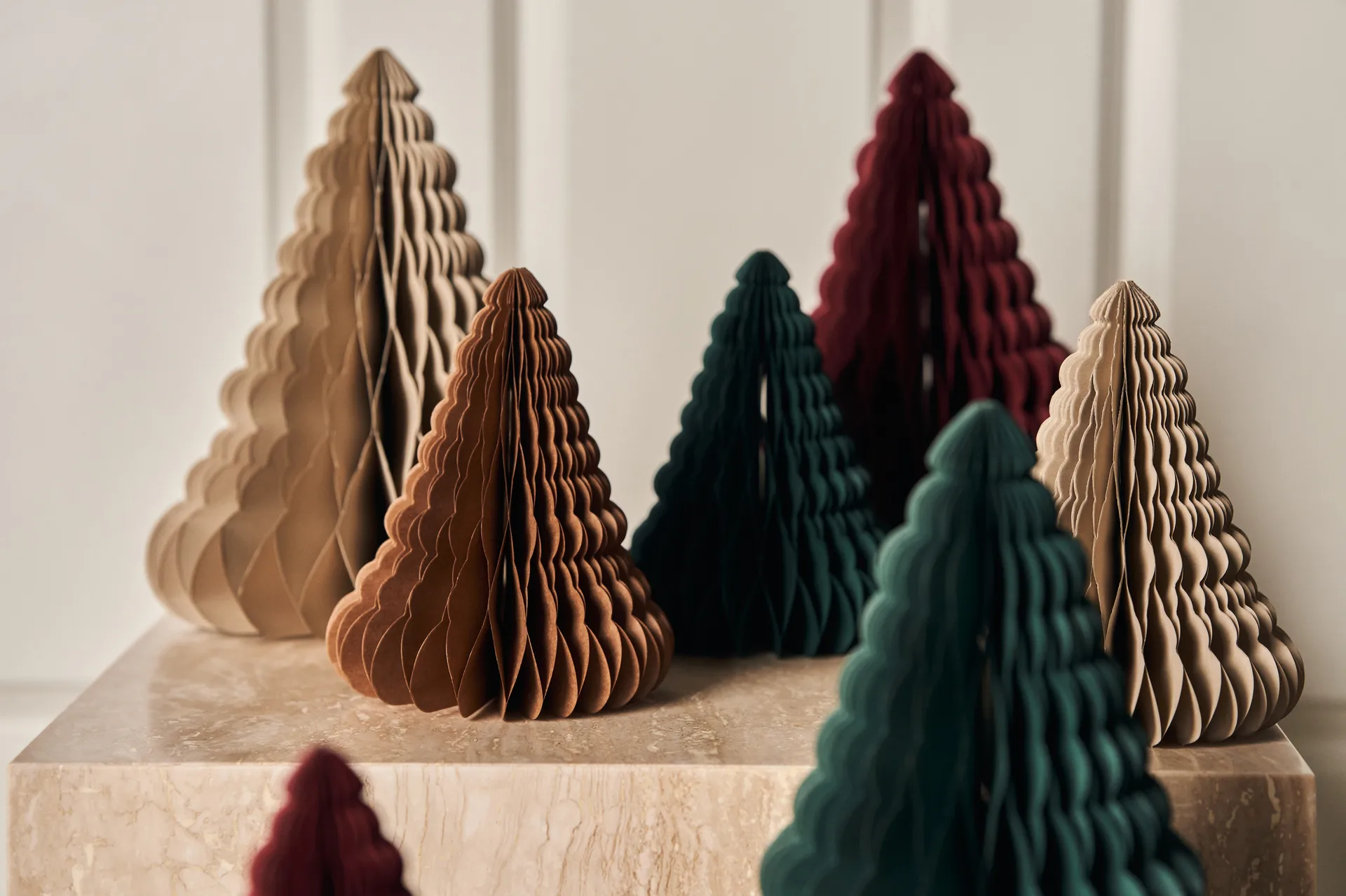 Trees Christmas tree decorations 2-pack, Beige Scandi Living