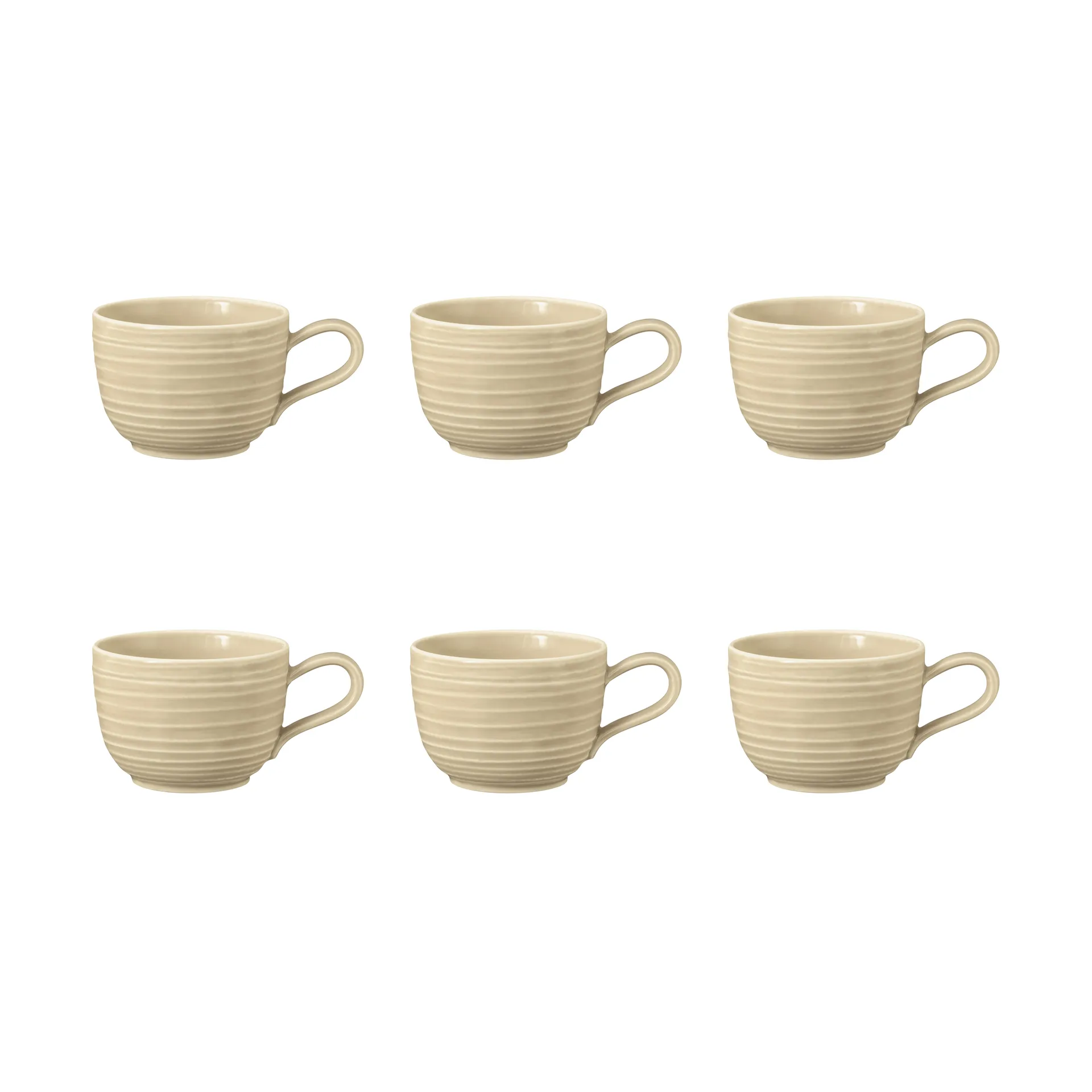 Terra cup 20 cl 6-pack, Sand Beige Seltmann Weiden