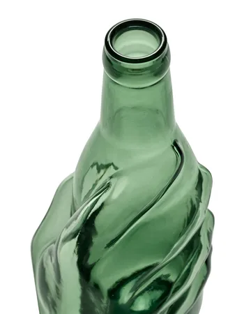 Les Objets Mouleversants carafe 0.95 L - Emerald green - Serax