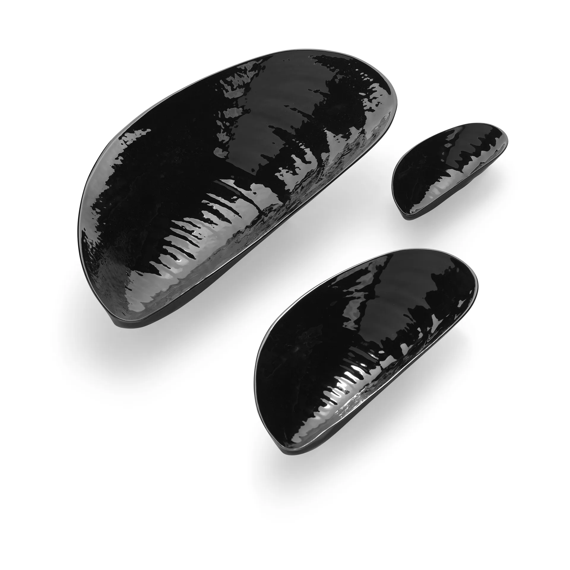 Les Objets Mouleversants Marcel bowl L 21.5x46 cm, Black Serax