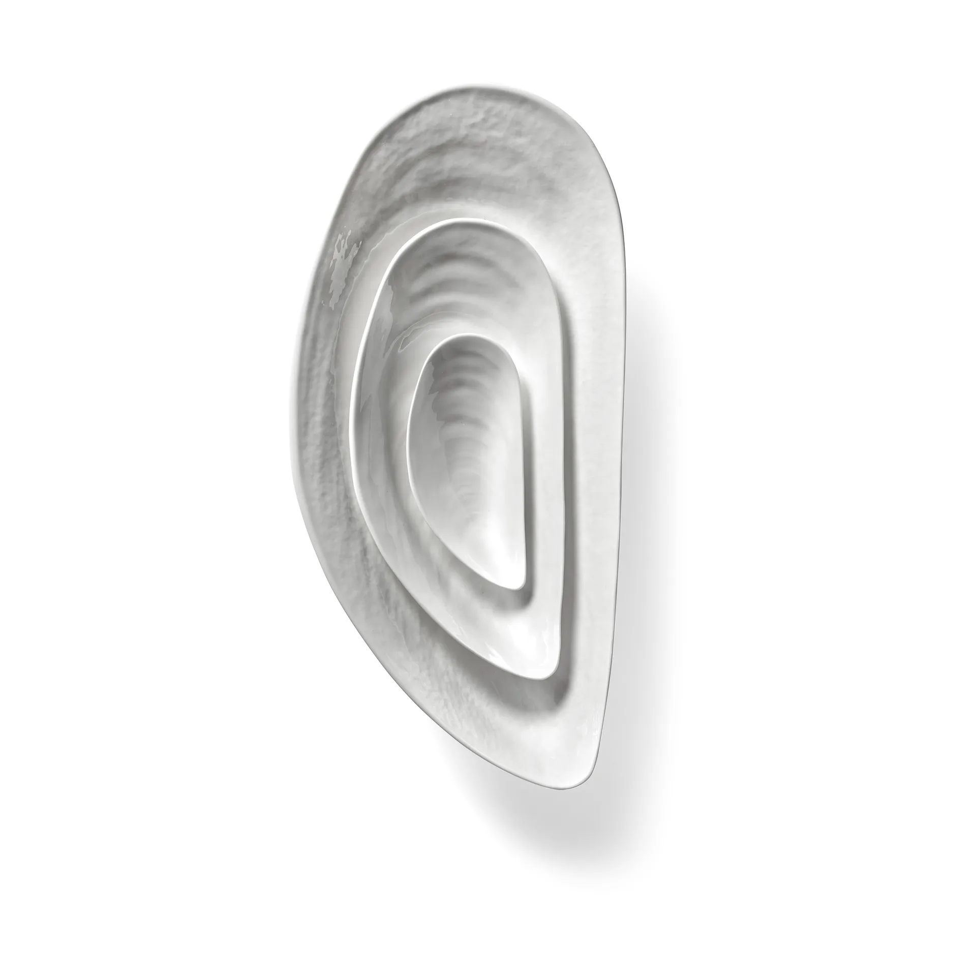 Les Objets Mouleversants Marcel bowl M 14x30.5 cm, White Serax
