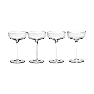 Passe-Partout champagne glass 15 cl 4-pack clear - Serax