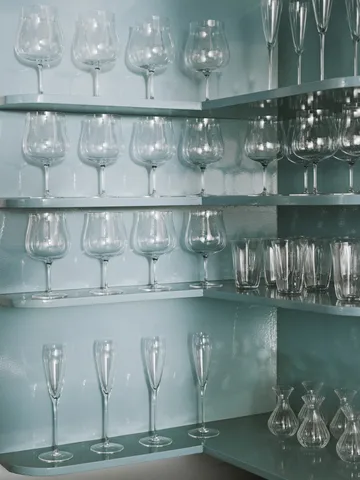 Silhouette glass 28 cl 4-pack - Clear - Serax