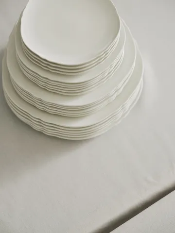 Silhouette plate L Ø26 cm 4-pack - White - Serax