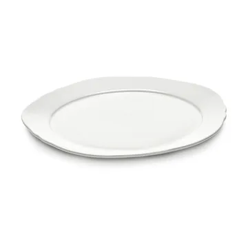 Silhouette plate M Ø23.5 cm 4-pack - White - Serax