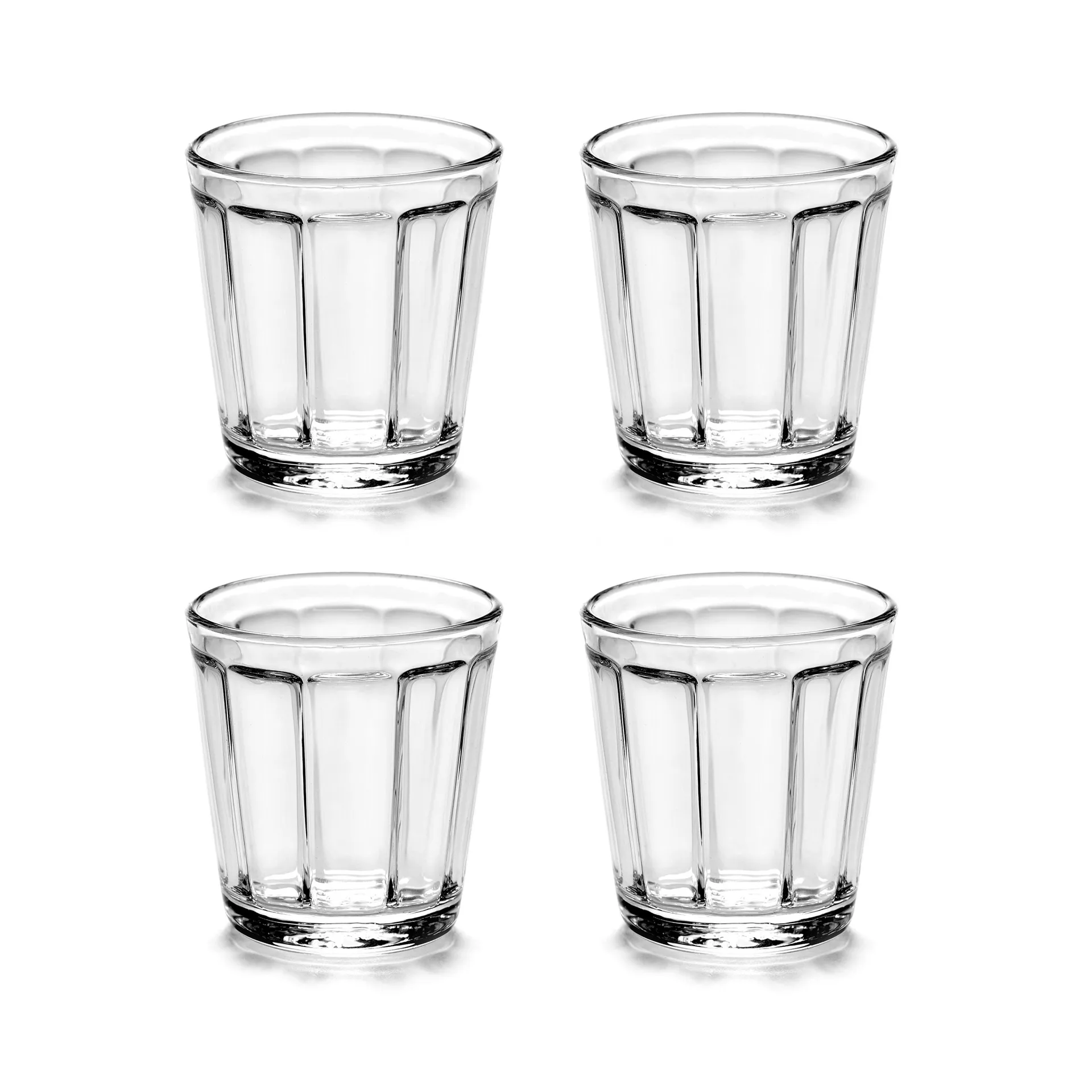 Surface espresso glass 10 cl 4-pack clear Serax