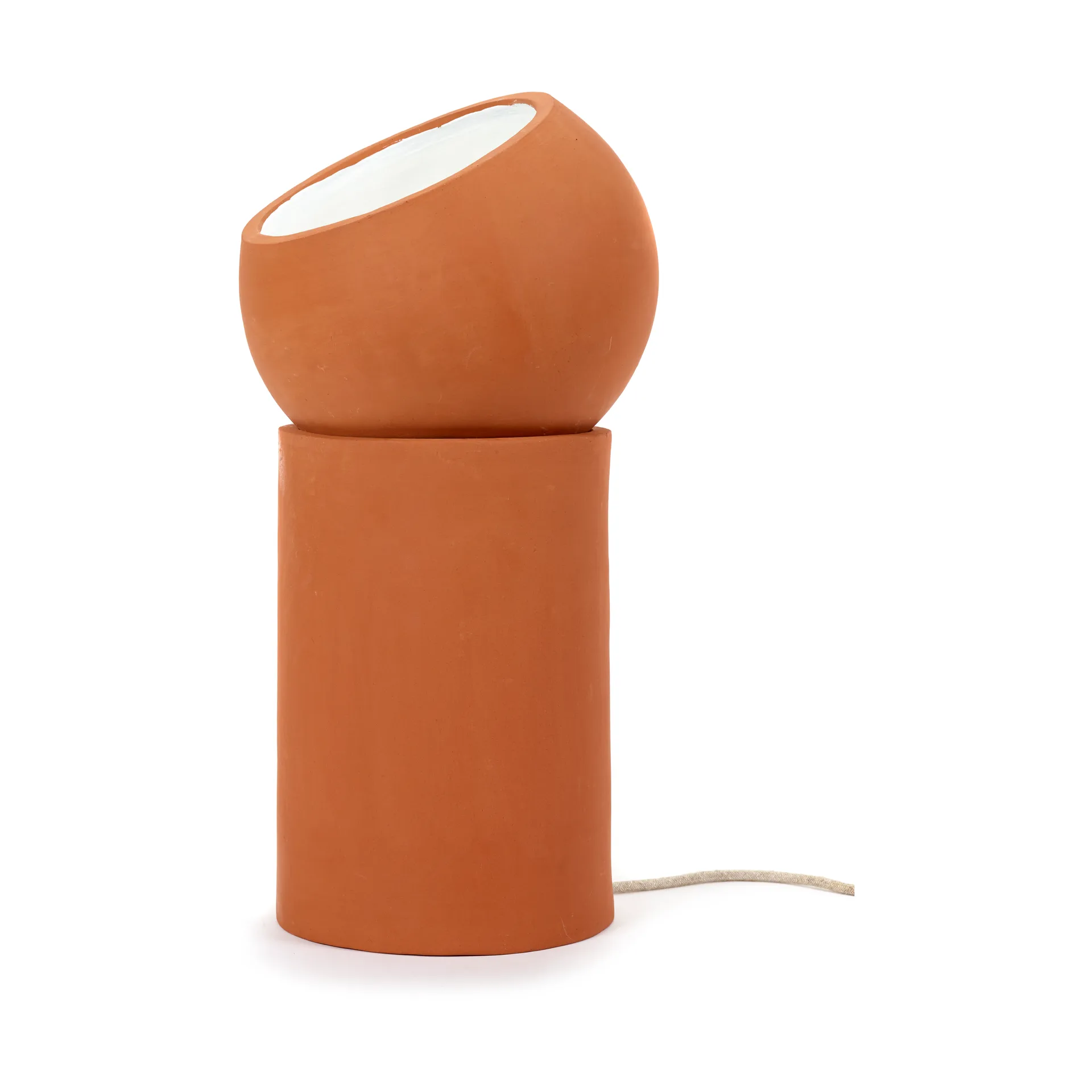Terra floor lamp L, Terracotta Serax