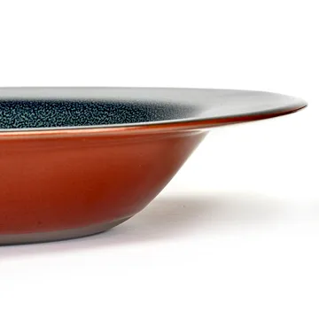Terres de Rêves deep plate 21.3 cm - Rust-smokey blue - Serax