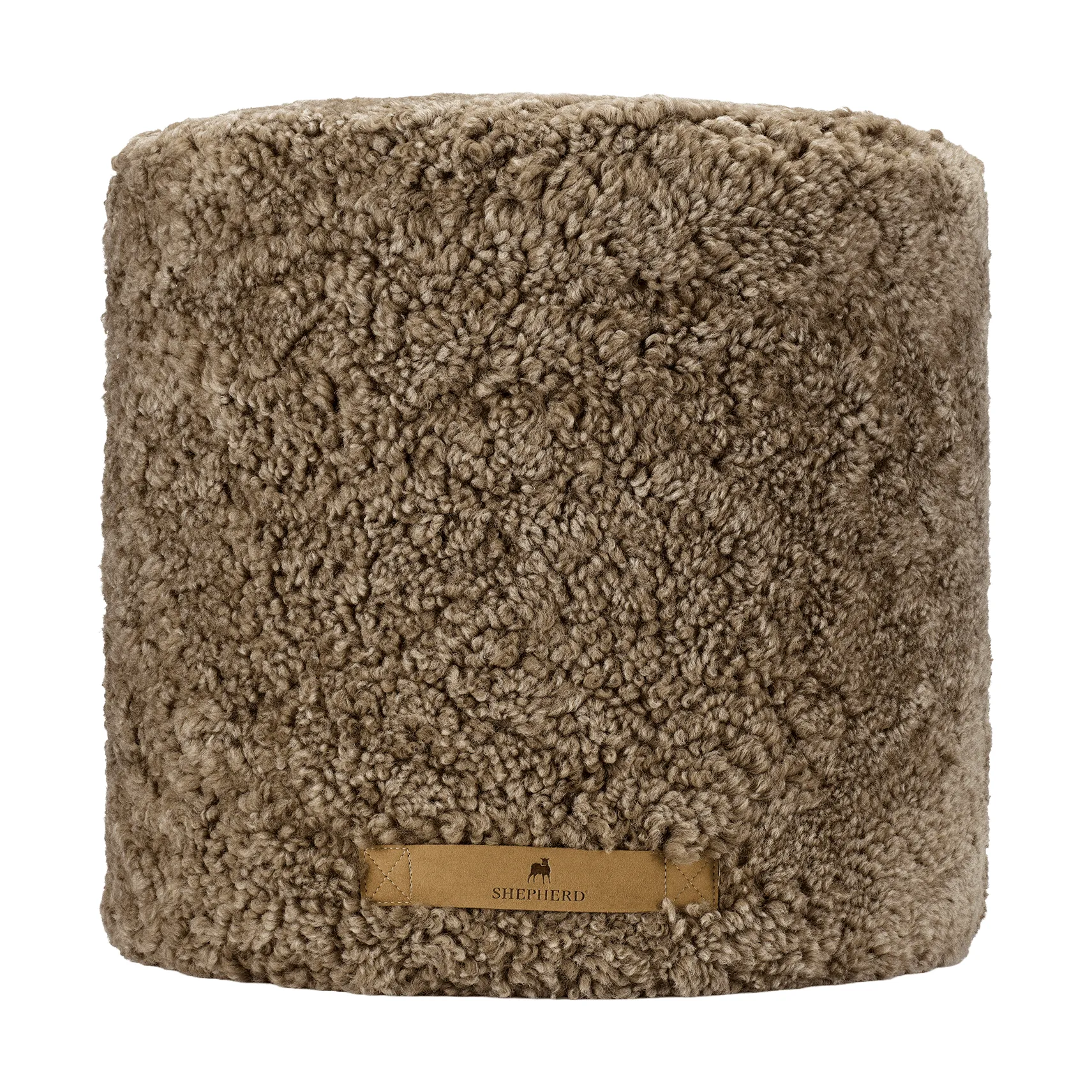 Shepherd sit pouf Frida, Desert, Ø40x40 cm Shepherd of Sweden