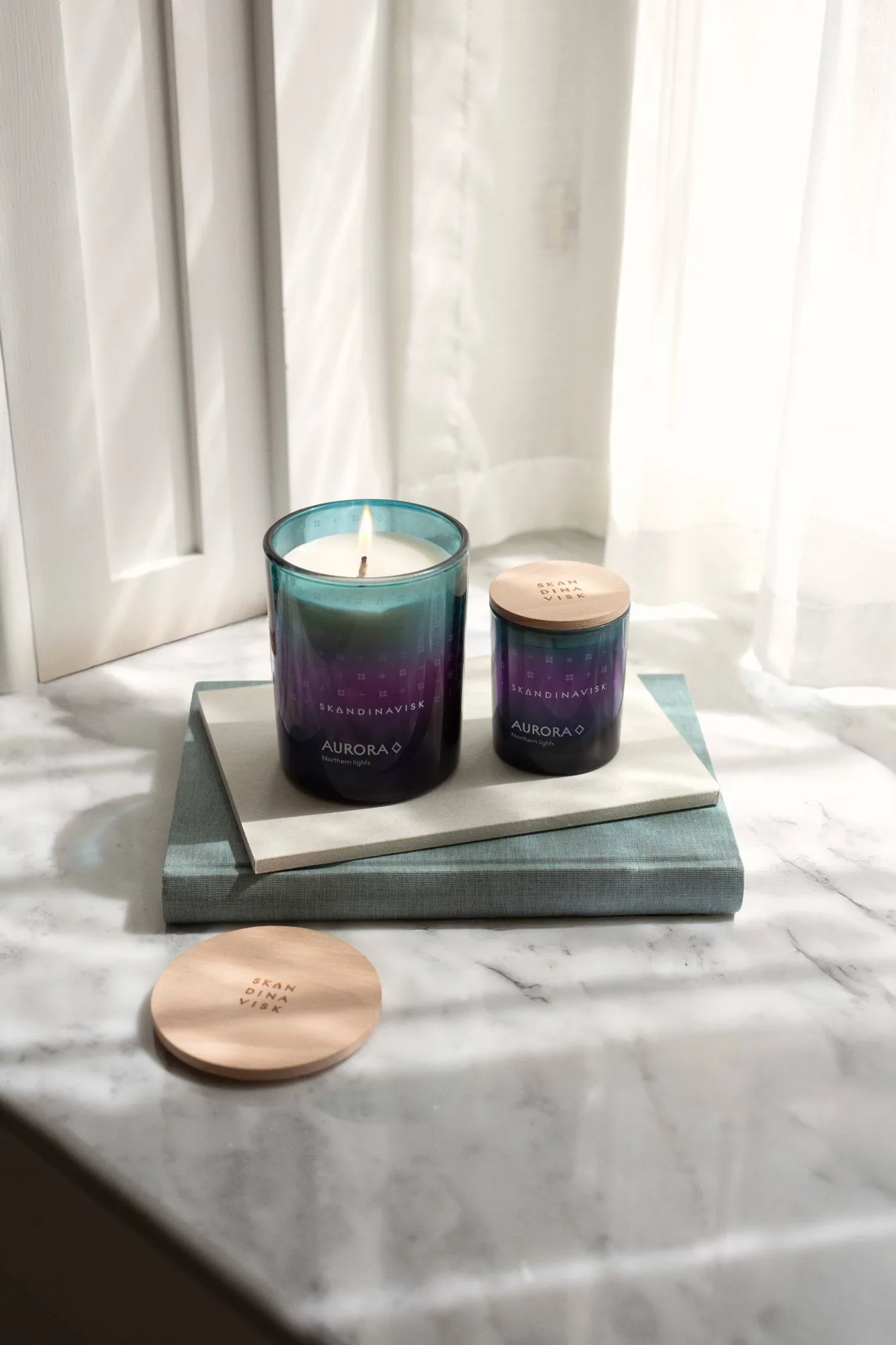 Aurora scented candle, 65 g Skandinavisk